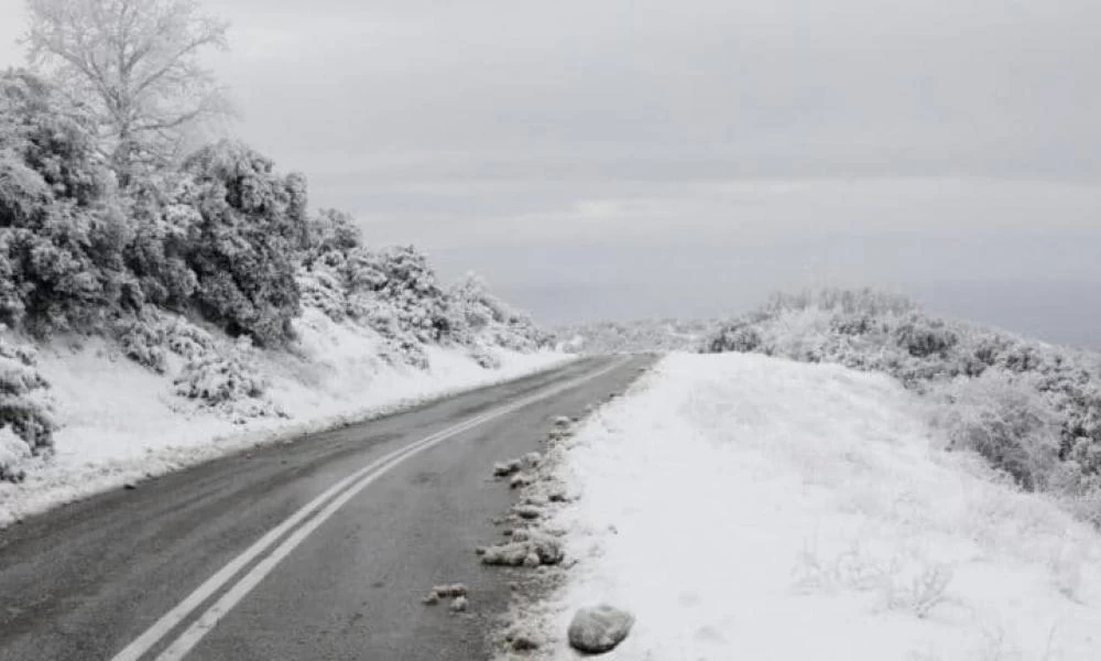 Έρχεται η κακοκαιρία "Ελπίς" με χιόνια και πολύ χαμηλές θερμοκρασίες